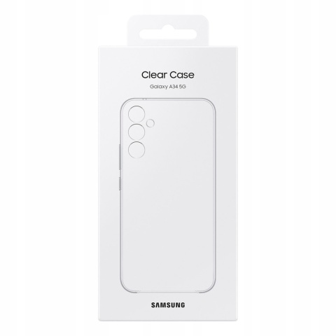 Etui Samsung A34 Clear