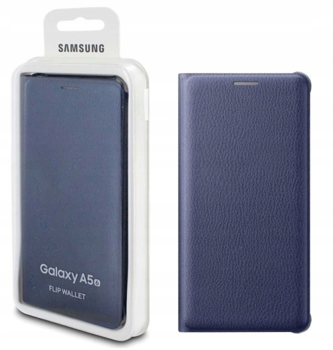 Etui Samsung Galaxy A5 (2016) Flip Wallet niebieski
