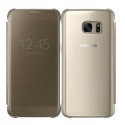 Etui Samsung Galaxy S7 Clear View Cover złoty