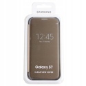 Etui Samsung Galaxy S7 Clear View Cover złoty