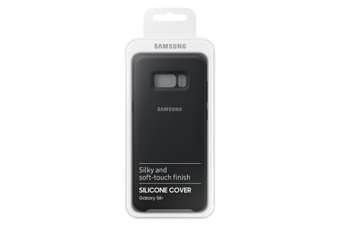 Etui Samsung Galaxy S8+ Silicone Cover Dark Gray