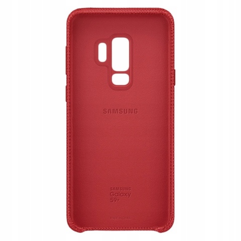 Etui Samsung S9+ Hyperknit Cover czerwony