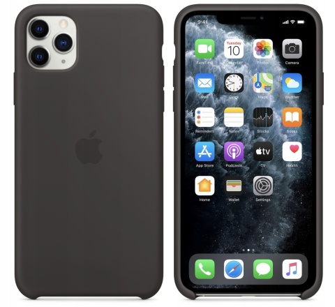 Etui iPhone 11 Pro Max Silicone Black