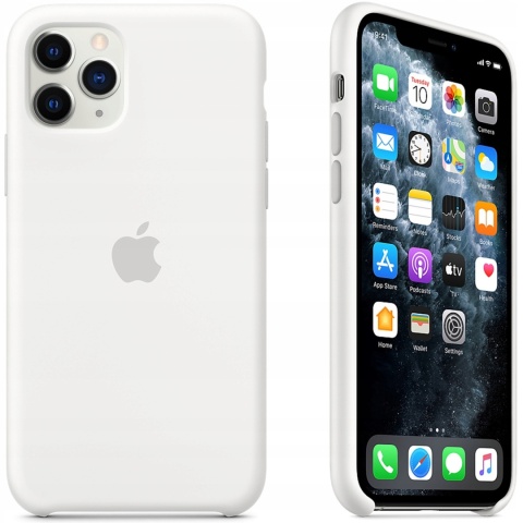Etui iPhone 11 Pro Silicone White