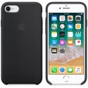 Etui iPhone 8 Silicone Black