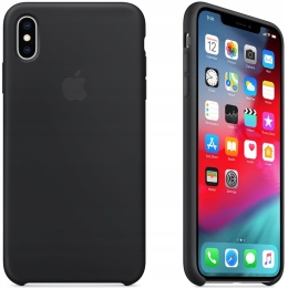 Etui iPhone XS Max Silicone Black