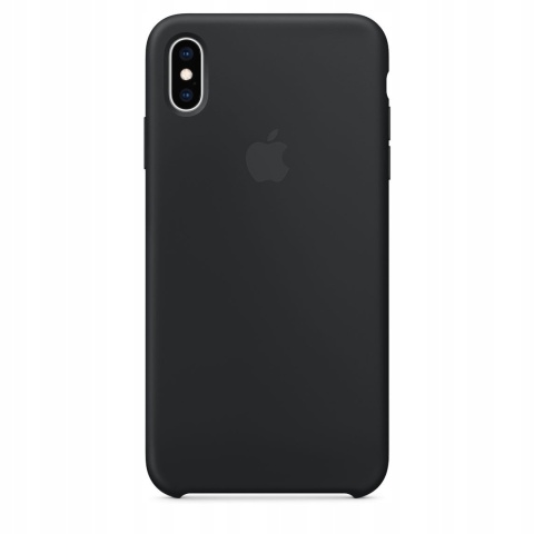Etui iPhone XS Max Silicone Black