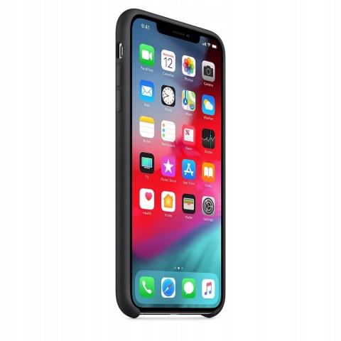 Etui iPhone XS Max Silicone Black