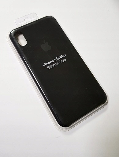 Etui iPhone XS Max Silicone Black
