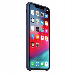 Etui iPhone XS Max Silicone Blue