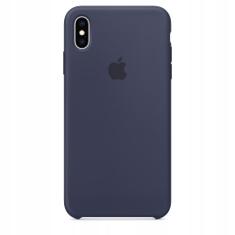 Etui iPhone XS Max Silicone Blue