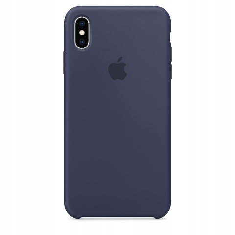 Etui iPhone XS Max Silicone Blue