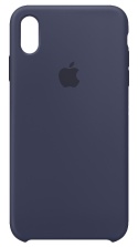 Etui iPhone XS Max Silicone Blue