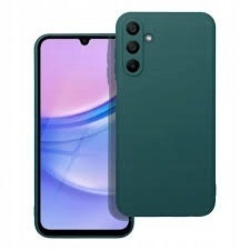 Etui silikonowe Samsung A35 5G ciemna zieleń