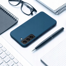 Etui silikonowe Samsung Galaxy S23 FE niebieskie