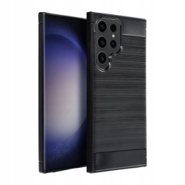 Etui silikonowe carbon Samsung Galaxy S24 czarne