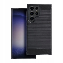 Etui silikonowe carbon Samsung Galaxy S24 czarne
