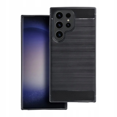 Etui silikonowe carbon Samsung Galaxy S24 czarne