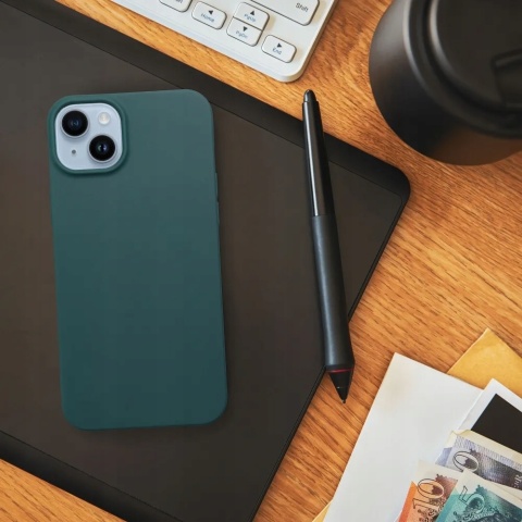 Etui silikonowe Xiamoi Redmi A3 4G ciemna zieleń