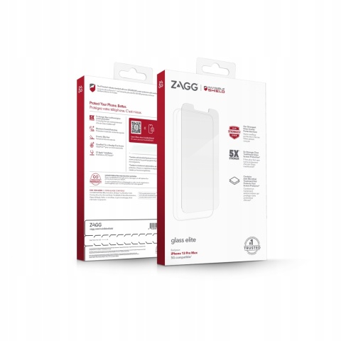 Szklo Invisible Shield dla iPhone 14 Plus, 13 Pro Max