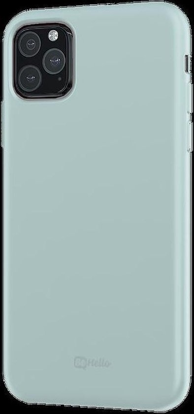 Etui BeHello Liquid Silicone Blue iPhone 11 Pro Max