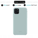 Etui BeHello Liquid Silicone Blue iPhone 11 Pro