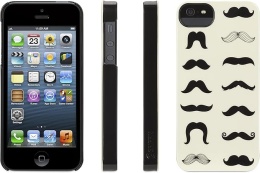 Etui Griffin iPhone 5, 5S Mustachio