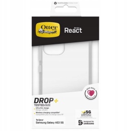 Etui Otter Samsung A53 React przezroczyste