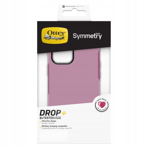 Etui OtterBox Symmetry iPhone 12/12 Pro różowe