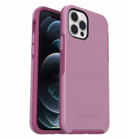 Etui OtterBox Symmetry iPhone 12/12 Pro różowe