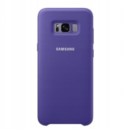 Etui Samasng Galaxy S8+ silicone cover fioletowy