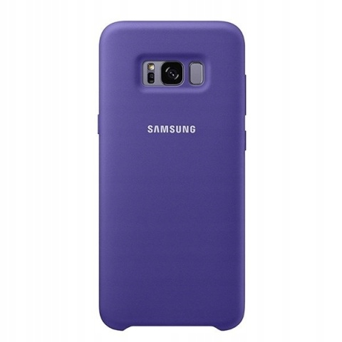 Etui Samasng Galaxy S8+ silicone cover fioletowy