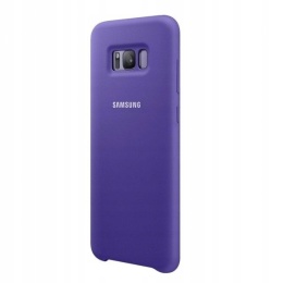 Etui Samasng Galaxy S8+ silicone cover fioletowy