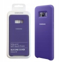 Etui Samasng Galaxy S8+ silicone cover fioletowy
