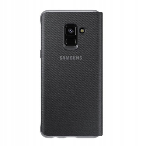 Etui Samsung Galaxy A8 (2018) Neon Flip Cover czarne