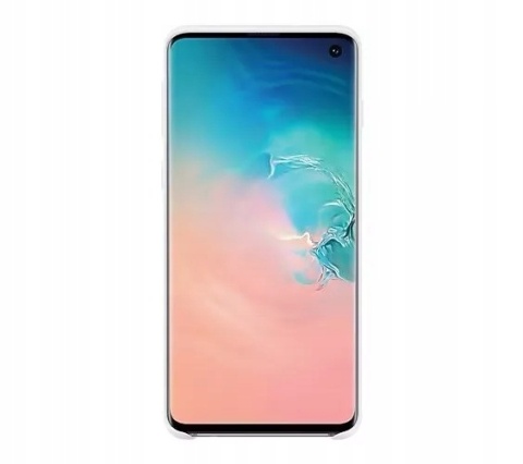 Etui Samsung Galaxy S10 Silicone Cover Clear White