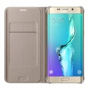 Etui Samsung Galaxy S6 Edge+ Flip Wallet Gold/Złoty