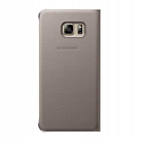 Etui Samsung Galaxy S6 Edge+ Flip Wallet Gold/Złoty
