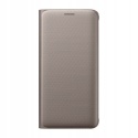 Etui Samsung Galaxy S6 Edge+ Flip Wallet Gold/Złoty