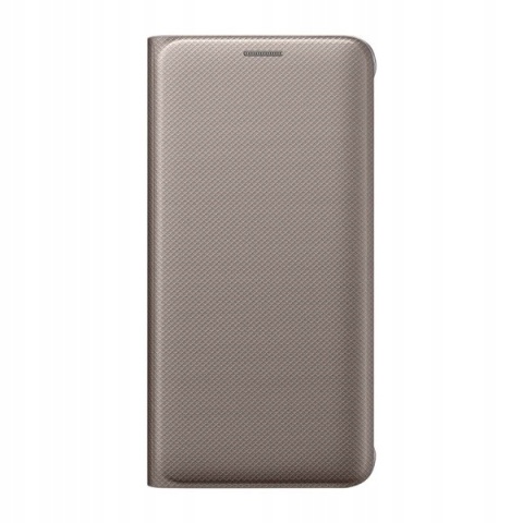 Etui Samsung Galaxy S6 Edge+ Flip Wallet Gold/Złoty
