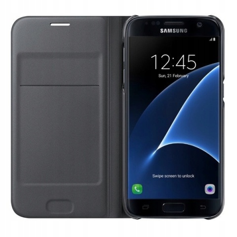 Etui Samsung Galaxy S7 LED View Cover czarny