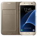 Etui Samsung Galaxy S7 Led View Cover Gold