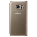Etui Samsung Galaxy S7 Led View Cover Gold