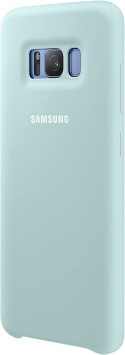 Etui Samsung silicone cover Galaxy S8 niebieski