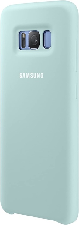 Etui Samsung silicone cover Galaxy S8 niebieski