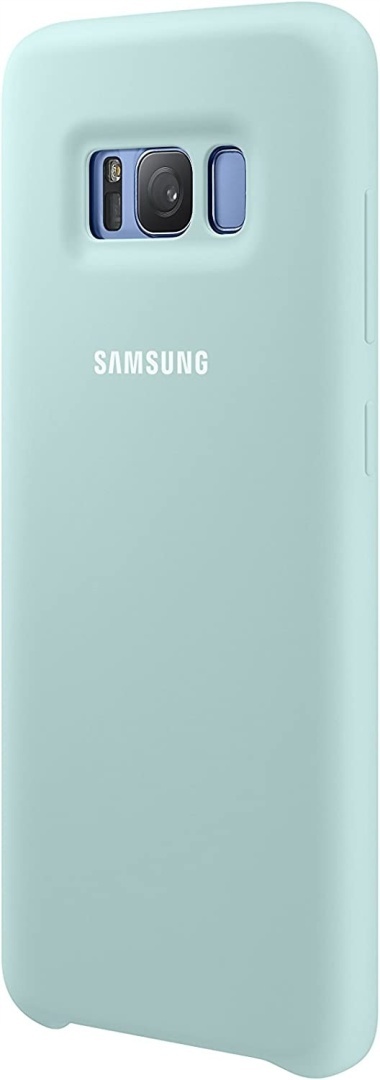 Etui Samsung silicone cover Galaxy S8 niebieski