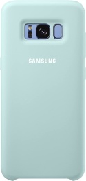 Etui Samsung silicone cover Galaxy S8 niebieski