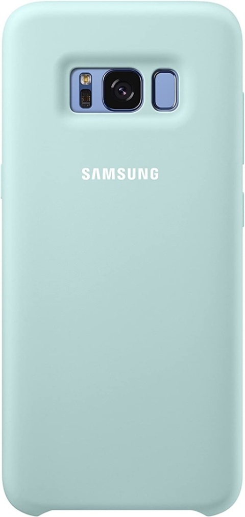 Etui Samsung silicone cover Galaxy S8 niebieski