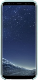 Etui Samsung silicone cover Galaxy S8 niebieski