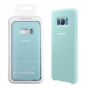 Etui Samsung silicone cover Galaxy S8 niebieski